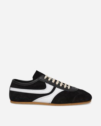 Dries Van Noten Suede Sneakers Black / White