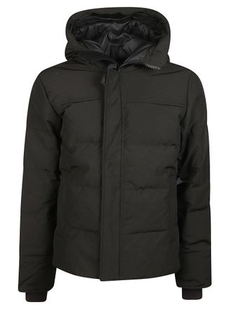 Canada Goose Macmillan Black Hooded Padded Parka