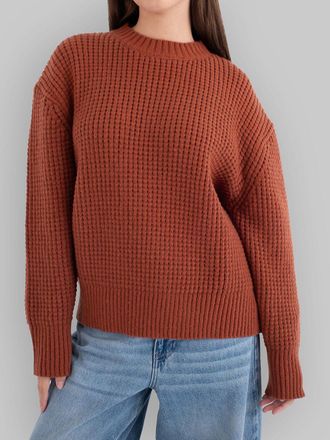 Hurley Hurley One & Only Crew Sweater Jersey de Punto rojo