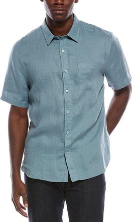 Vince Classic Fit Linen Shirt
