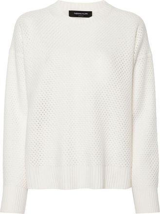 Fabiana Filippi open-knit dress - women - Cashmere/Silk/Virgin Wool - S - Neutrals