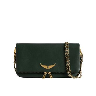 Zadig&Voltaire Dames, Tassen, Groen, Maat: ONE Size Leer