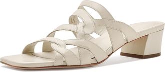 Bernardo Johanne Womens Sandals Eggshell : 8.5 M, Leather