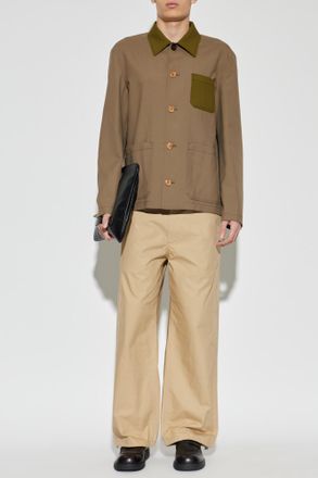 Marni Wool Jacket, Mens, Green
