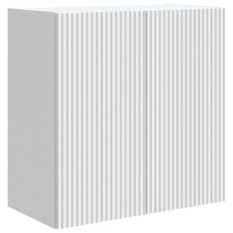 vidaXL Armario De Pared Blanco 59 X 31 X 60 Cm Madera De Ingenier&iacute;a Vidaxl