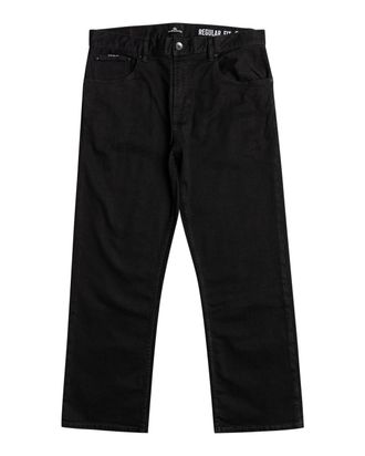 Quiksilver Regular-fit-Jeans QUIKSILVER Aqua Cult Ankle Washed Black, Herren, Gr. 32(M), schwarz (washed schwarz), Obermaterial:99% Baumwolle, 1% Elasthan;, Jean