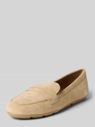 Tamaris Tamaris Loafer aus echtem Veloursleder in Offwhite, Gr&ouml;&szlig;e 36