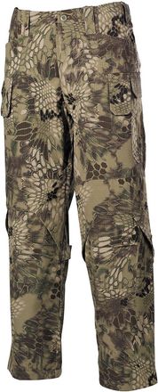 MFH Mens Mission Combat Trousers Ripstop Snake FG Size XL