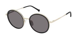 Colors In Optics Callie Sunglasses in Black Gold at Nordstrom
