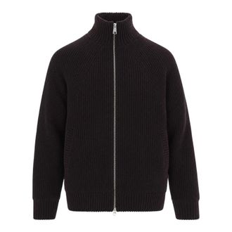 Carhartt Work in Progress Bandley Padded Wool Mix Full Zip - Heren - Truien - Bruin - Maat: M Wol