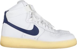 Nike Pre-owned Mens Air Force 1 High By You in White Leather - 44 - Size UK 10