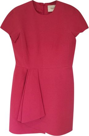 Valentino Garavani Valentino pink wool/silk dress Size M