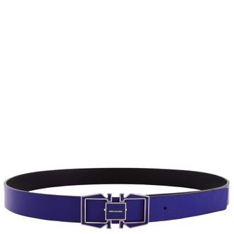 Ferragamo Reversible Gancini Leather Belt, Size 115