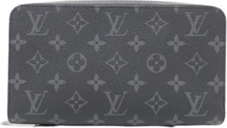 Louis Vuitton Pre-owned Wallets, male, Black, Size: ONE SIZE Pre-owned Long wallet (bi-fold)