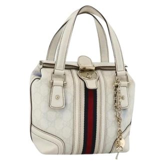 Gucci Pre-owned Handbags, female, White, Size: ONE SIZE Pre-owned Vintage Handbag
