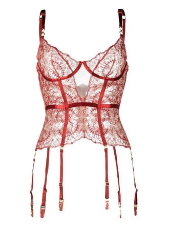 Bordelle Reggiseno Cymatic Basque - Rosso