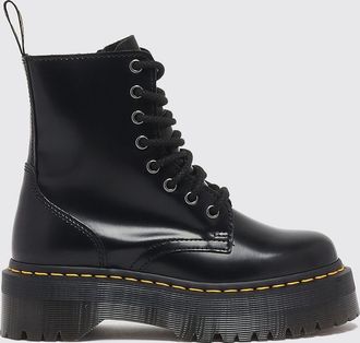 Dr. Martens Jadon Brushed Leather Platform Combat Boots