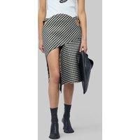 Jean Paul Gaultier Zip Opening Check Skirt