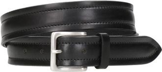 Orciani Geweven Leren Riem - Heren - Riemen - Zwart - 90 CM - Leer - Accessoires