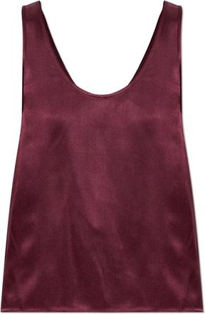 Anine Bing Tops, Dames, Rood, S, Satijn, Lea Top