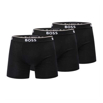 HUGO BOSS Heren Boxershort (Pakket van 3) (Zwart)