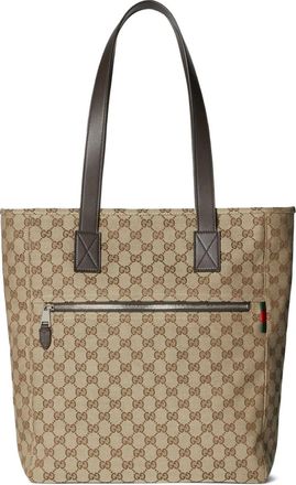 Gucci Medium shopper met GG-monogram - Beige