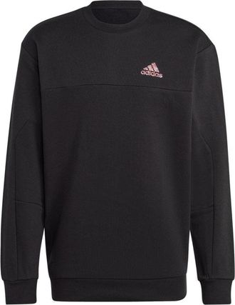 adidas Stadium Fleece Badge of Sport Sweatshirt Black HN4758