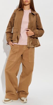 Moncler Cotton T-shirt, Womens, Pink