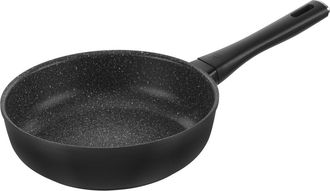 Zwilling Zwilling Marquina Plus - Sart&eacute;n Alta De 24 Cm Con Revestimiento Antiadherente Para Todo Tipo De Fuegos, Incluso Inducci&oacute;n, Color Negro