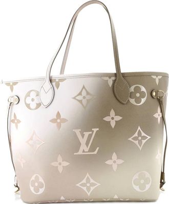 Louis Vuitton Neverfull NM Spring in the City Giant MM shopper met monogram canvas - Groen