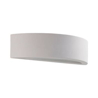 Lindby Lindby - L&aacute;mpara De Pared aurel En Blanco Cer&aacute;mica, Arcilla, Yeso
