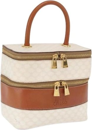 Celine Pre-owned Handbags, female, White, Size: ONE SIZE Pre-owned Plastic Handbag