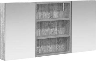 vidaXL Juego De Muebles De Ba&ntilde;o 3 Uds. 100 X 10,5 X 50 Cm Vidaxl