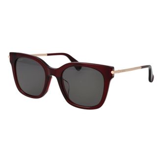 Max Mara Burgundy Acetate Womens Sunglasses