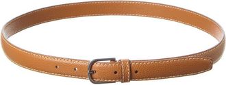 Toteme Toteme Stitch Detail Leather Belt
