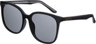Bertha Sunglasses Avery Polarized Sunglasses in Black/black at Nordstrom