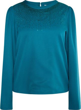 Usha Blouse Dames blauw/groen