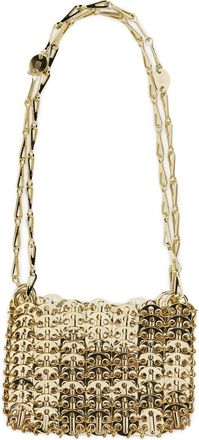 Paco Rabanne Nano Shoulder Bag with Chainmail Texture