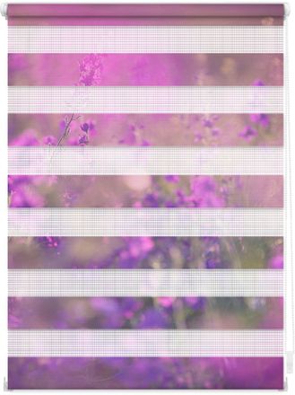 Lichtblick Original Doppelrollo »Duo Rollo Motiv Blumenwiese« Lichtschutz ohne Bohren freihängend bedruckt