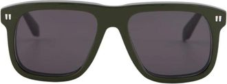 Off-white Clearwater Zonnebril - Heren - Zonnebrillen - Groen - ONE Size - Accessoires