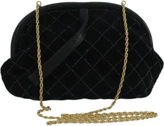 Bally Pre-owned Fabric shoulder-bags - Dames - Vintage Schoudertas - Zwart - ONE Size - Vintage