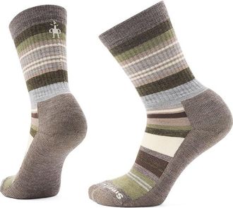 Smartwool Everyday Joviansphere Crew Socks Crew Cut Socks Shoes Taupe : LG (US Mens Shoe 9-11.5 - Womens Shoe 10-12.5), Merino/Nylon/Wool