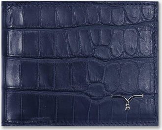 Larusmiani Alligator Wallet Holding Wallet