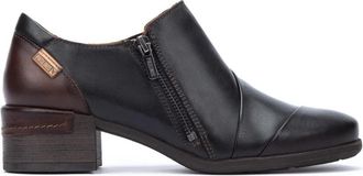 Pikolinos Malaga Pump - Dames - Pumps - Zwart - 37 EU - Leer - Schoenen