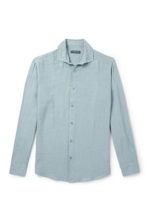 Frescobol Carioca Antonio Linen Shirt