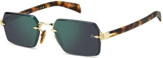 David Beckham DB 7109/S 06J/MT Mens Sunglasses Gold Size 56