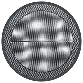 vidaXL Alfombra Exterior Arakil Gris &Oslash;200 Cm Pp Vidaxl