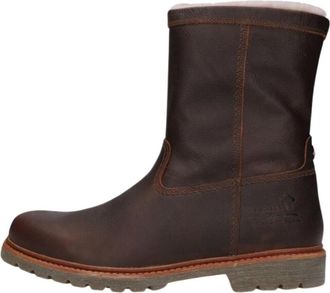 Panama Jack Heren Avontuur Enkellaarzen - Heren - Enkellaarsjes - Bruin - 41 EU - Leer - Schoenen