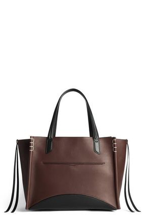 J.W.Anderson Loafer Leather Tote in Brown at Nordstrom