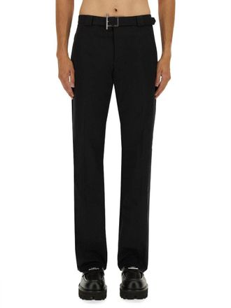 Alexander McQueen T-Bar Belt Trousers - Black